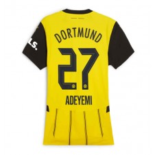 Borussia Dortmund Karim Adeyemi #27 Hjemmedrakt Kvinner 2024-25 Kortermet